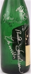 1986 New York Mets Multi Signed Champagne Bottle From World Series Locker Room Celebration w/ 11 Signatures Including Gary Carter, Darry Strawberry & More (MEARS LOA/JSA/METS Employee LOA) 