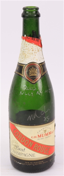 2000 New York Mets Champagne Bottle from NLCS Locker Room Celebration (MEARS LOA/METS Employee LOA)