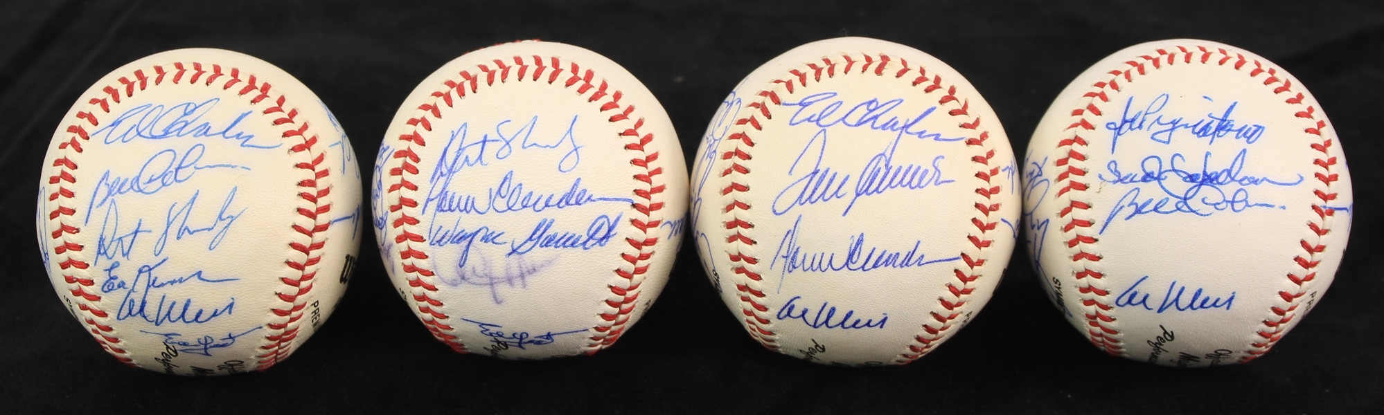 1969 New York Mets Multi Signed Baseballs - Lot of 4 w/ Tom Seaver, Tommie Agee, Jerry Koosman & More (JSA/Mets Employee LOA)