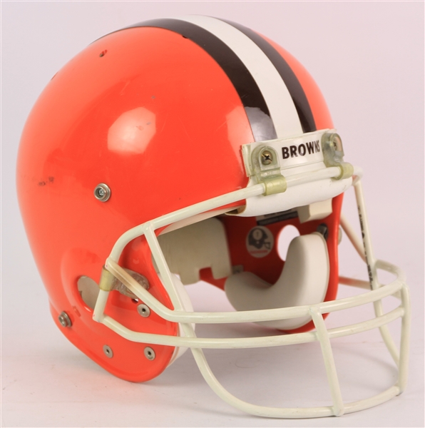 1990 Eric Metcalf Cleveland Browns Game Worn Helmet (MEARS LOA) 