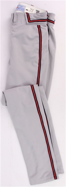 2003 Robert Fick Atlanta Braves Game Worn Road Uniform Pants (MEARS LOA)