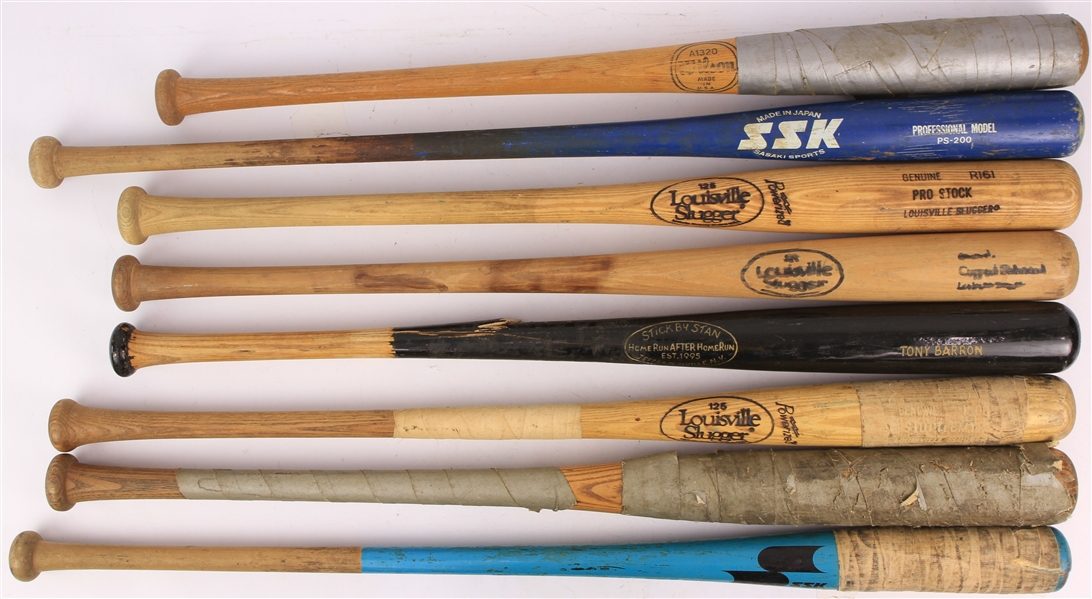 1980s-2000s Professional Model Fungo Coaches & Practice Bats - Lot of 14 (MEARS LOA/Mets Employee LOA)