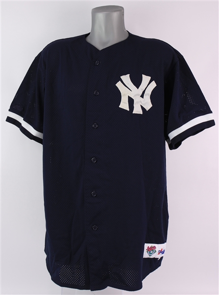 1997-98 Derek Jeter New York Yankees Batting Practice Jersey (MEARS LOA)