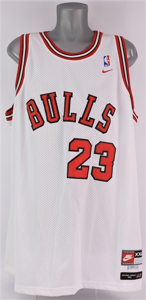 2003 Michael Jordan Chicago Bulls Signed Rookie Style Jersey (JSA/Upper Deck)