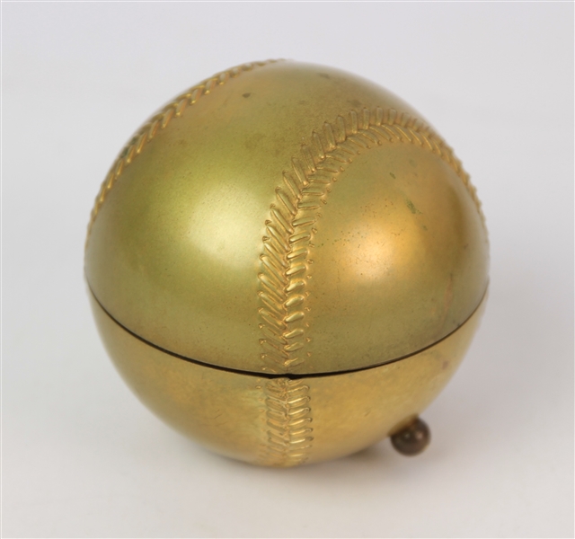 1946-49 Welby Baseball Shaped Pocket Watch w/ Alarm
