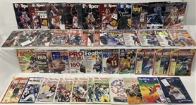 1950s-2000s Baseball, Basketball, Football, Hockey Programs, Magazines & more (Lot of 200+)