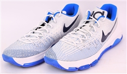 2015-16 Kevin Durant Oklahoma City Thunder Nike KD8 Sneakers (MEARS LOA)