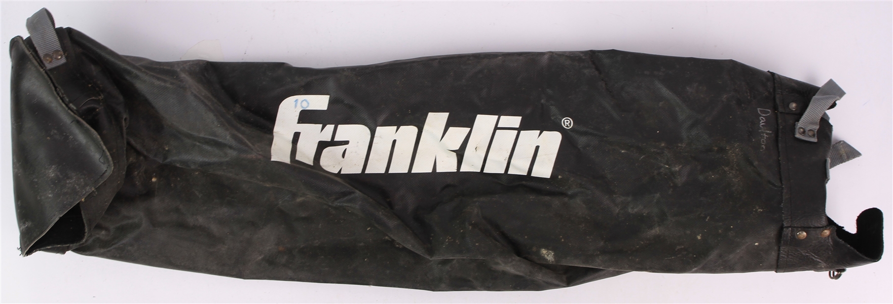 1983-97 Darren Daulton Philadelphia Phillies Game Used Franklin Equipment Bag (MEARS LOA)