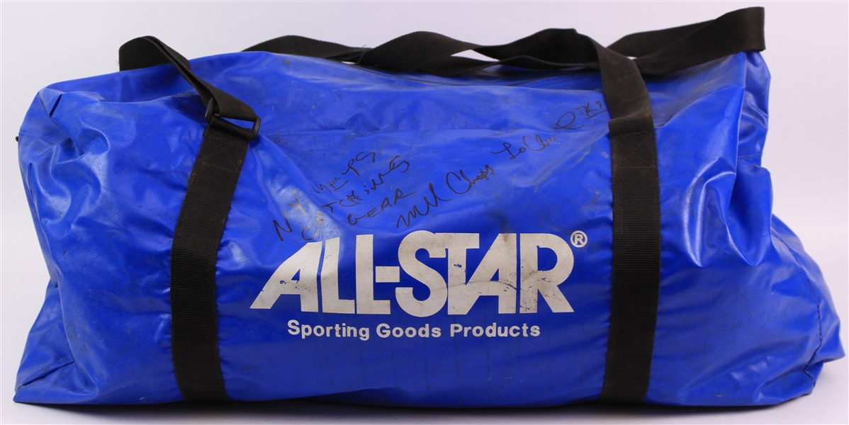 1980s-90s New York Mets All-Star Catchers Gear Equipment Bag