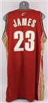 2003-04 LeBron James Cleveland Cavaliers Road Jersey (MEARS A5)
