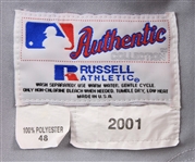 2001 Ichiro Suzuki Seattle Mariners Game Worn Road Jersey w/ Undershirt (MEARS A5)