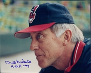 1997 Phil Niekro Cleveland Indians Signed 8" x 10" Photo (JSA)