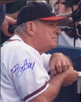 2000s Bobby Cox Atlanta Braves Signed 8" x 10" Photo (JSA)