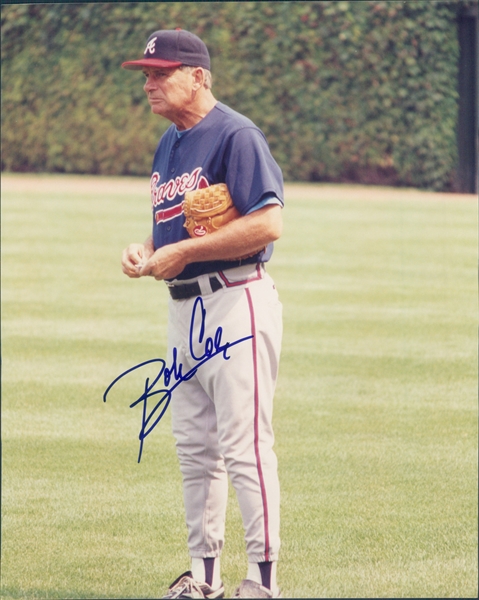 2000s Bobby Cox Atlanta Braves Signed 8" x 10" Photo (JSA)