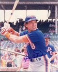 1980s Gary Carter New York Mets Signed 8" x 10" Photo (JSA)