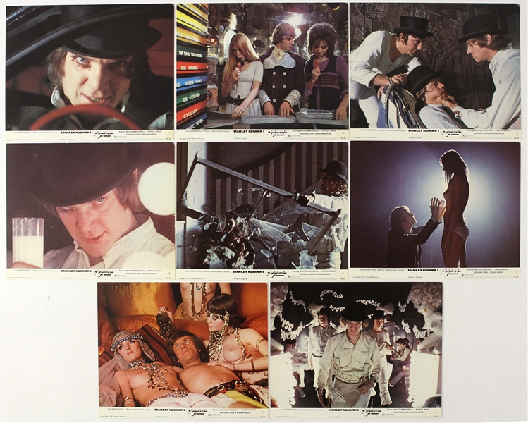 1971 Stanley Kubricks " A Clockwork Orange" Lobby Cards (Lot 13)