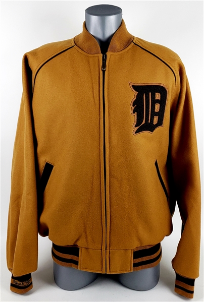 2000s Detroit Tigers Mitchell & Ness Quilted Wool Jacket