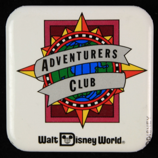 1980s Walt Disney World Adventurers Club 2" Pinback Button