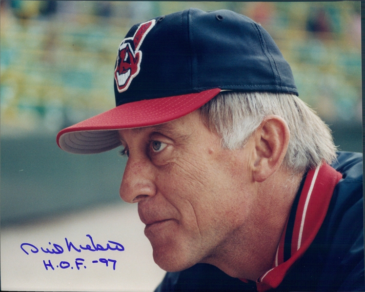 1997 Phil Niekro Cleveland Indians Signed 8" x 10" Photo (JSA)