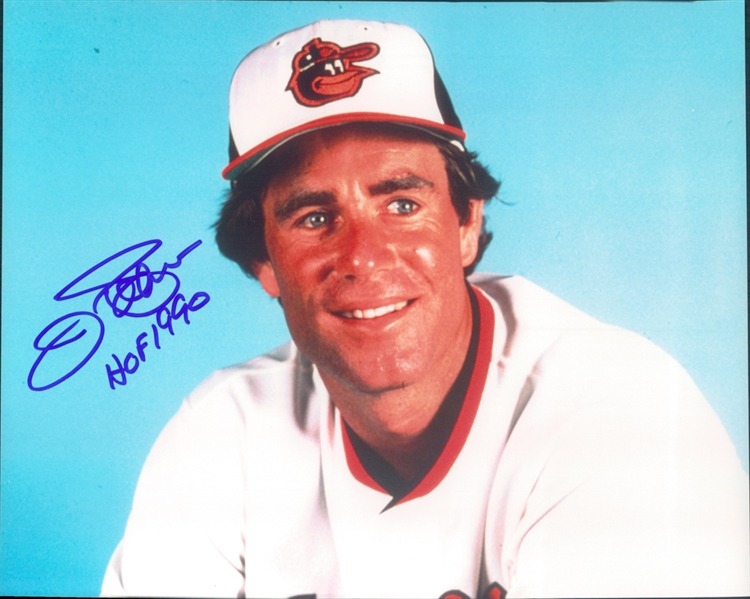 1990 Jim Palmer Baltimore Orioles Signed 8" x 10" Photo (JSA)