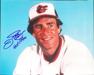 1990 Jim Palmer Baltimore Orioles Signed 8" x 10" Photo (JSA)