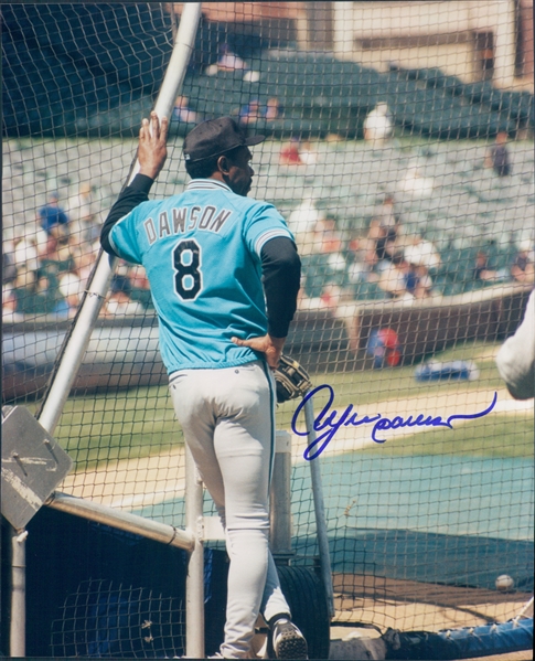 1995-96 Andre Dawson Florida Marlins Signed 8" x 10" Photo (JSA)