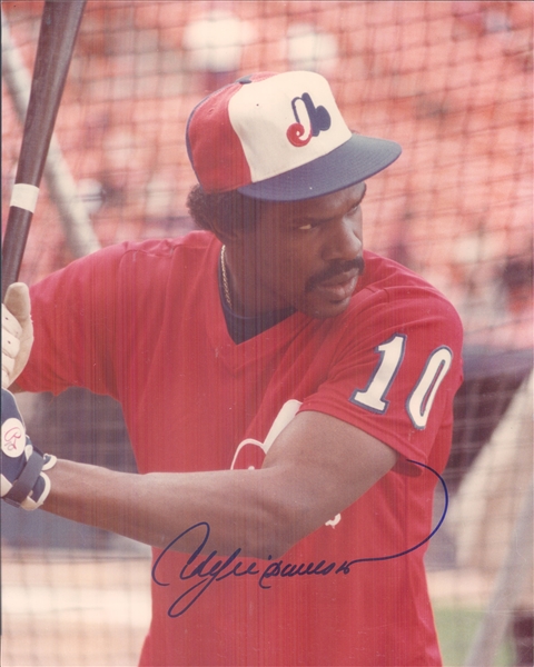 1980s Andre Dawson Montreal Expos Signed 8" x 10" Photo (JSA)