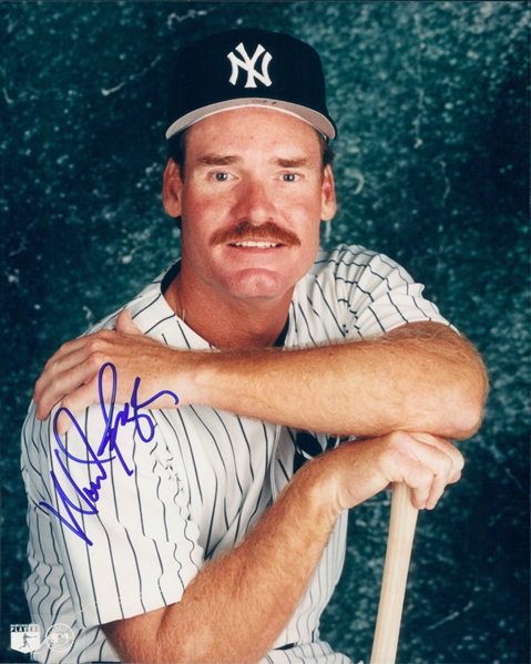 1990s Wade Boggs New York Yankees Signed 8" x 10" Photo (JSA)