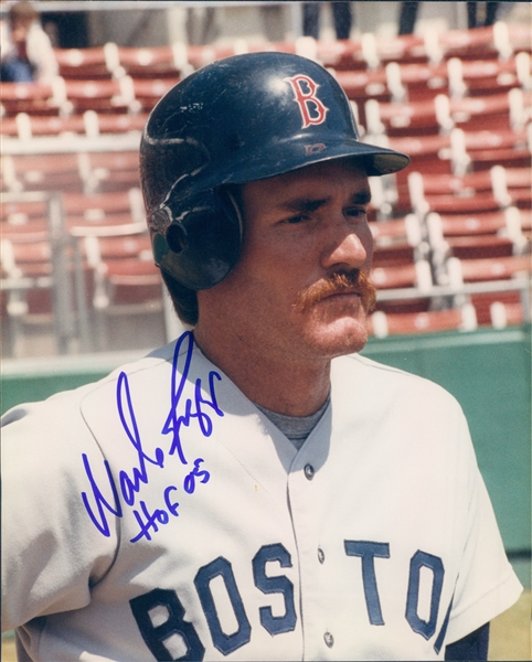 2005 Wade Boggs Boston Red Sox Signed 8" x 10" Photo (JSA)