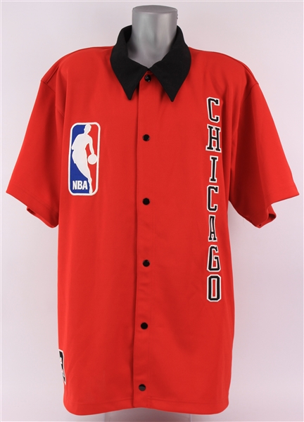 1984 Michael Jordan Chicago Bulls Nike Flight 8403 Collection Throwback Warm Up Shirt
