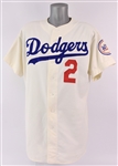 1980 Tommy Lasorda Los Angeles Dodgers Game Worn Home Jersey (MEARS A9)