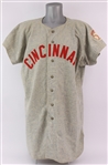1955 Cliff Ross Cincinnati Reds Spring Training Road Jersey (MEARS LOA)