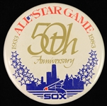 1983 MLB All Star Game 50th Anniversary Comiskey Park 3.5" Pinback Button