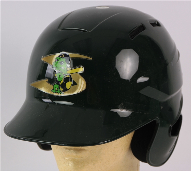 2000s Beloit Snappers Minor League Game Worn Batting Helmet (MEARS LOA)