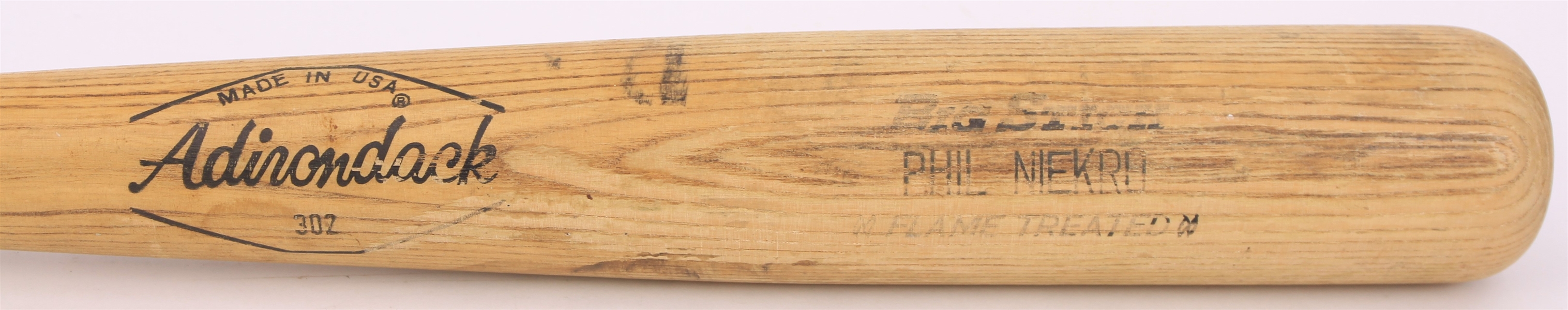 1971-79 Phil Niekro Atlanta Braves Adirondack Professional Model Game Used Bat (MEARS A7)