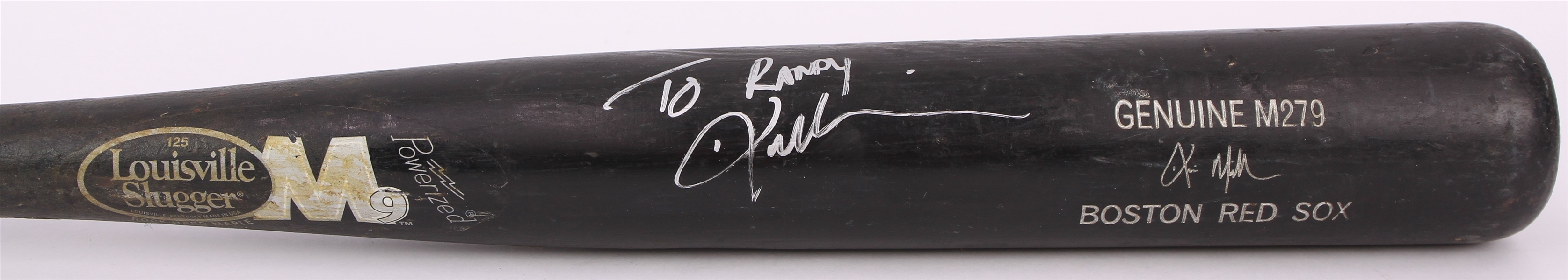 2003-05 Kevin Millar Boston Red Sox Signed Louisville Slugger M9 Professional Model Game Used Bat (MEARS LOA/JSA) 