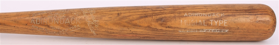 1961-63 Stan Musial St. Louis Cardinals Adirondack Professional Model Bat (MEARS A9)