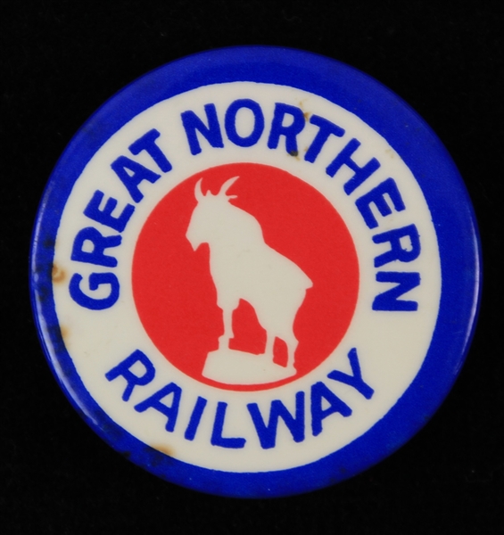 1970s Great Northern Railway 1.5" Pinback Button