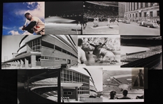 1950s-60s Milwaukee Braves County Stadium 8" x 10" Photos - Lot of 28 w/ Hank Aaron, Warren Spahn & More
