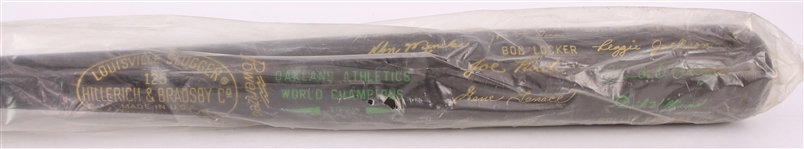 1972 Oakland Athletics World Champions H&B Louisville Slugger Commemorative Black Bat (MEARS LOA)