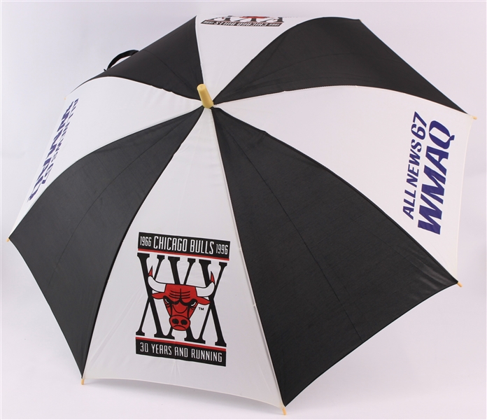 1996 Chicago Bulls Franchise 30th Anniversary All News 67 WMAQ Umbrella