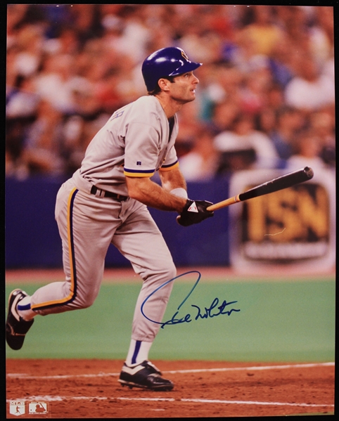 1990s Paul Molitor Milwaukee Brewers Signed 8" x 10" Photo (JSA)