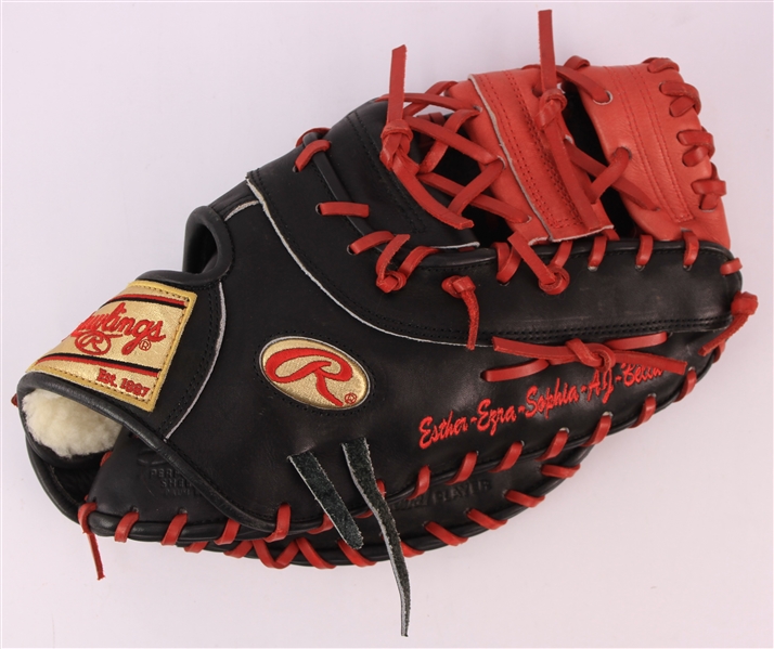 2012-13 Albert Pujols Los Angeles Angels Personal Model Rawlings First Basemans Mitt (MEARS LOA)