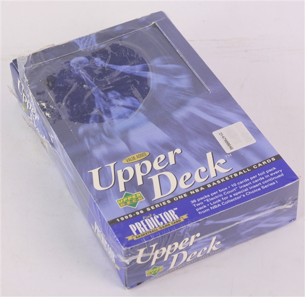 1995-96 Upper Deck Series 1 Basketball Trading Cards Unopened Hobby Box w/ 36 Packs
