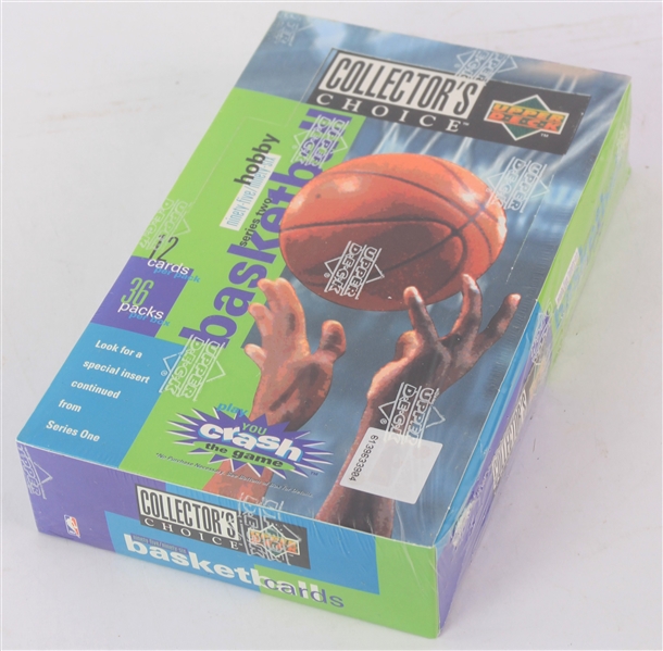 1995-96 Upper Deck Collectors Choice Series Two Basketball Trading Cards Unopened Hobby Box w/ 36 Packs