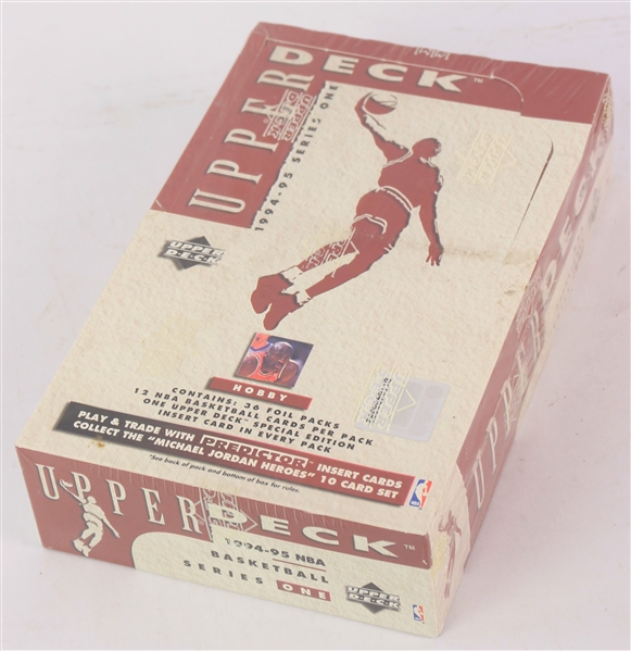 1994-95 Upper Deck Series One Basketball Trading Cards Unopened Hobby Box w/ 36 Packs