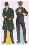 1966-67 The Green Hornet & Kato 21" Cut Out Figures - Lot of 2