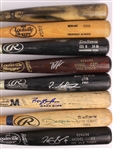 1980s-2000s Professional Model Game Used Bat Collection - Lot of 35 w/ John Cangelosi, Royce Clayton, Eduard Perez & More (MEARS LOA)