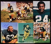 1970s-2000s Green Bay Packers Signed 8" x 10" Photos - Lot of 17 w/ Ray Nitschke, Paul Hornung, Jim Taylor & More (JSA) 
