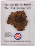 1984 Chicago Cubs The Year The Ivy Smiled Encased Wrigley Field Outfield Wall Ivy Leaf